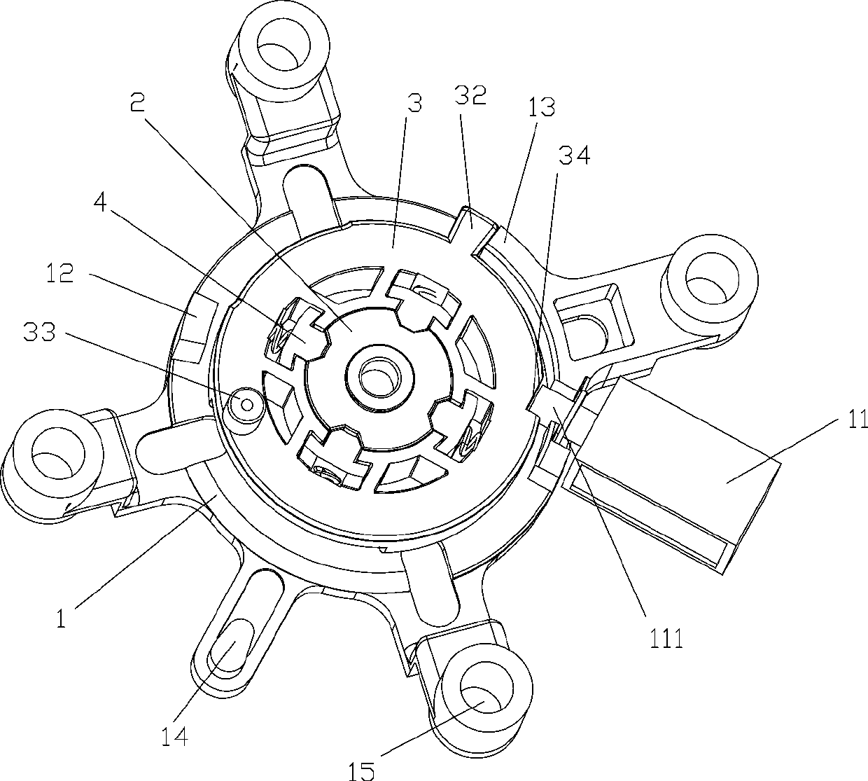 Separation and reunion device