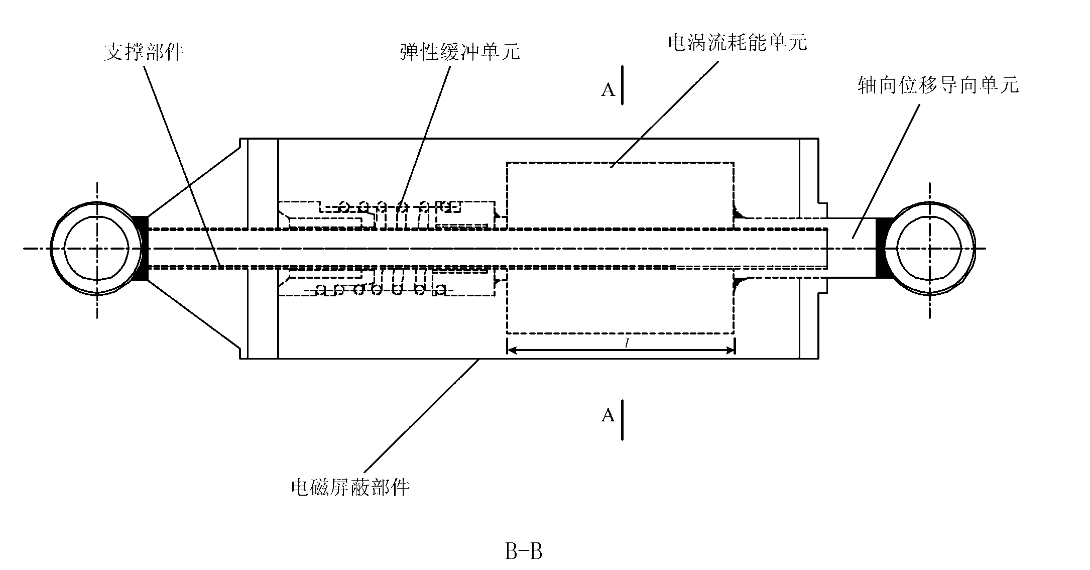 Array-type novel high-performance eddy current damper