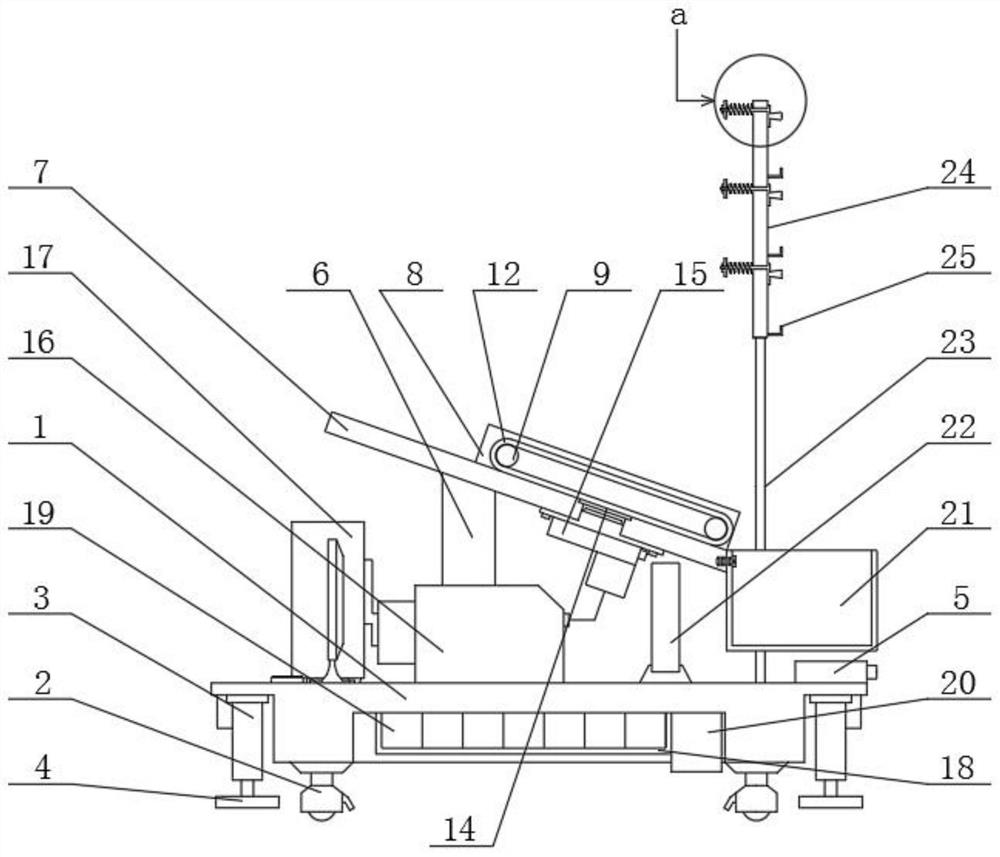 Construction engineering cost analysis device