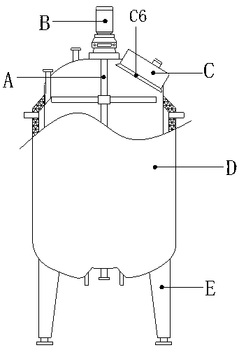 Environment-friendly energy-saving straw anaerobic fermentation efficient treatment equipment