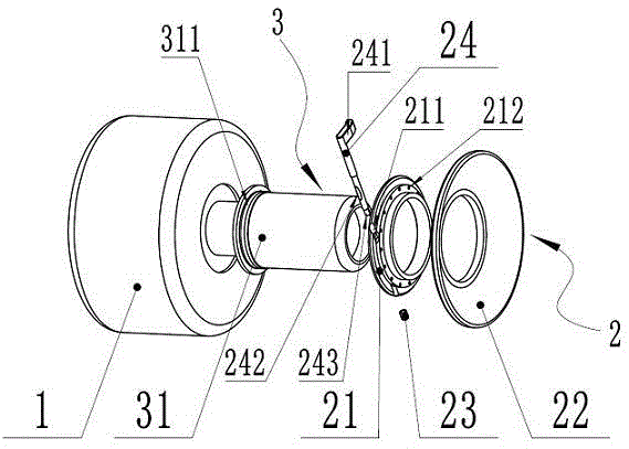 A ventricular connection component