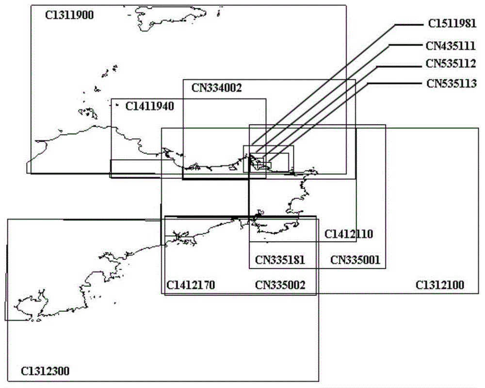 Radar analog data merging method for navigation simulator simulation