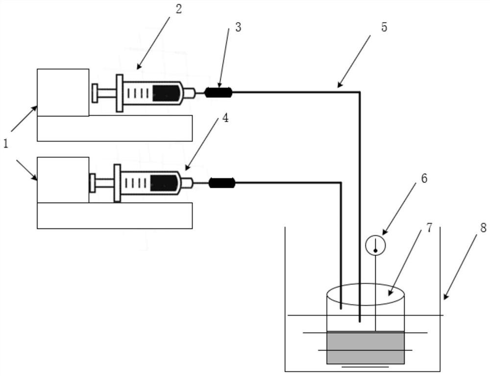 Device and method for synthesizing silver-copper alloy nanofluid