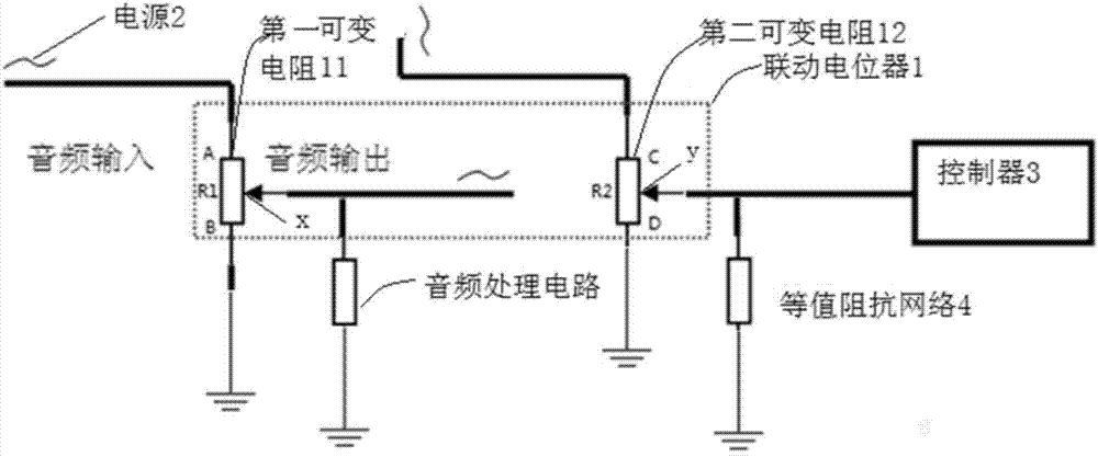 Volume detection method, device and circuit and terminal equipment