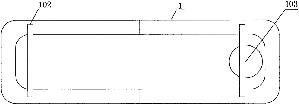 Dynamic guide type swallow fly lumbar disc physiotherapy bed