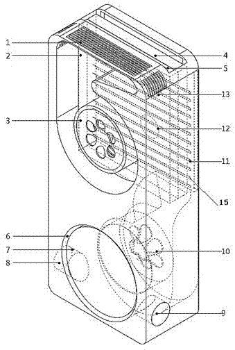 Dual-mode fresh air purification machine and indoor air purification circulation system