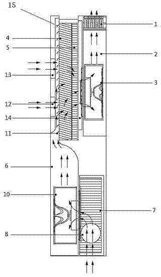 Dual-mode fresh air purification machine and indoor air purification circulation system