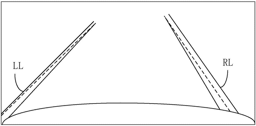 Lane keeping aiding method and system based on car networking and vehicle-mounted road recognition