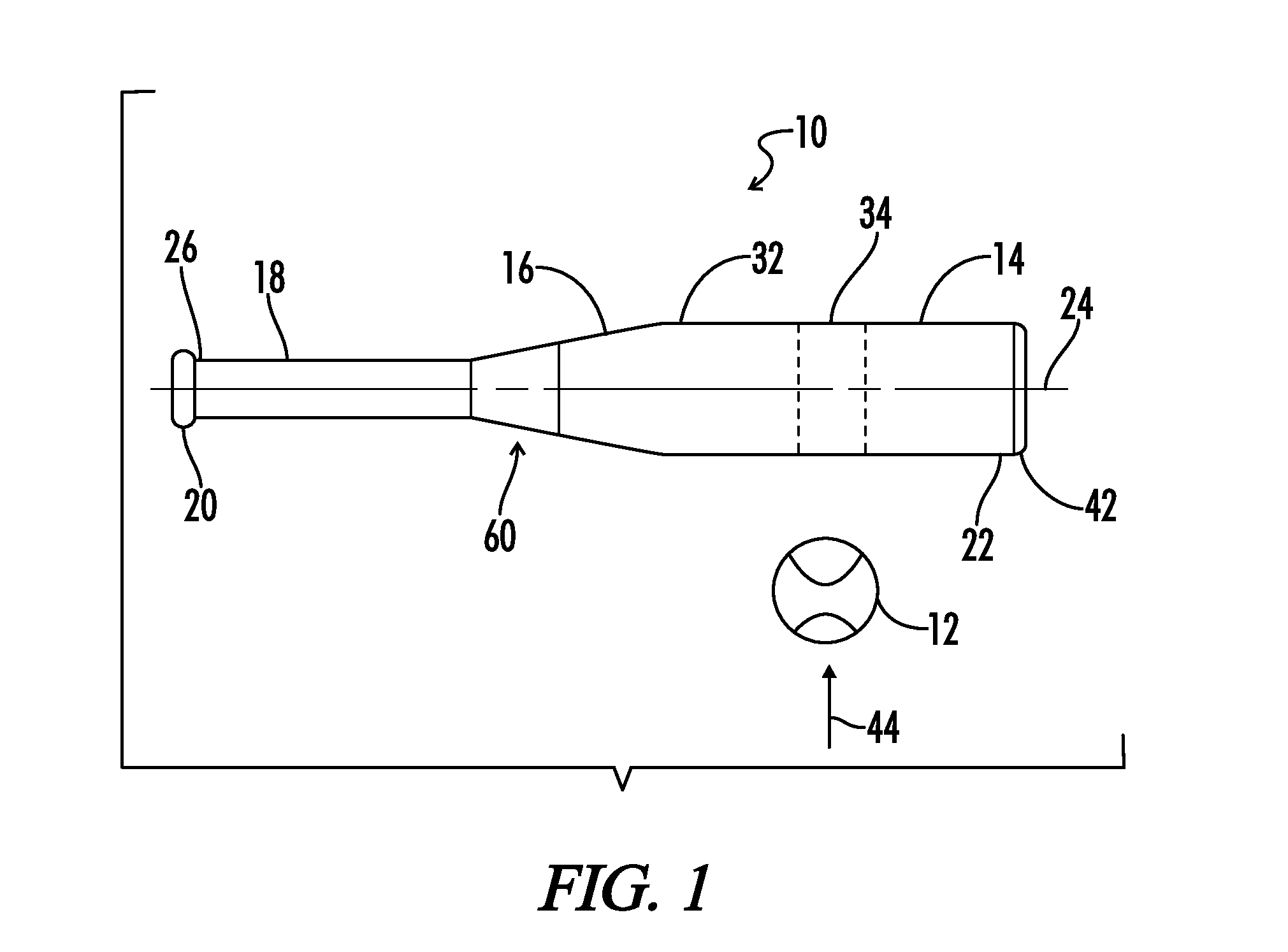 Bat With Performance Governing Barrel And Vibration Dampening Connection