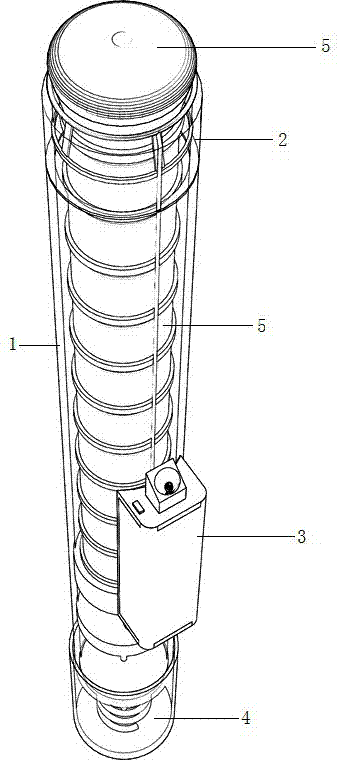 Medical high-efficiency cotton swab device