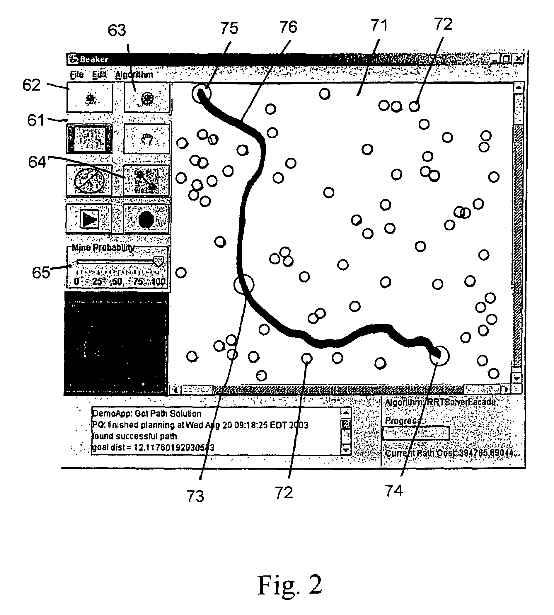 Path planning for mine countermeasures