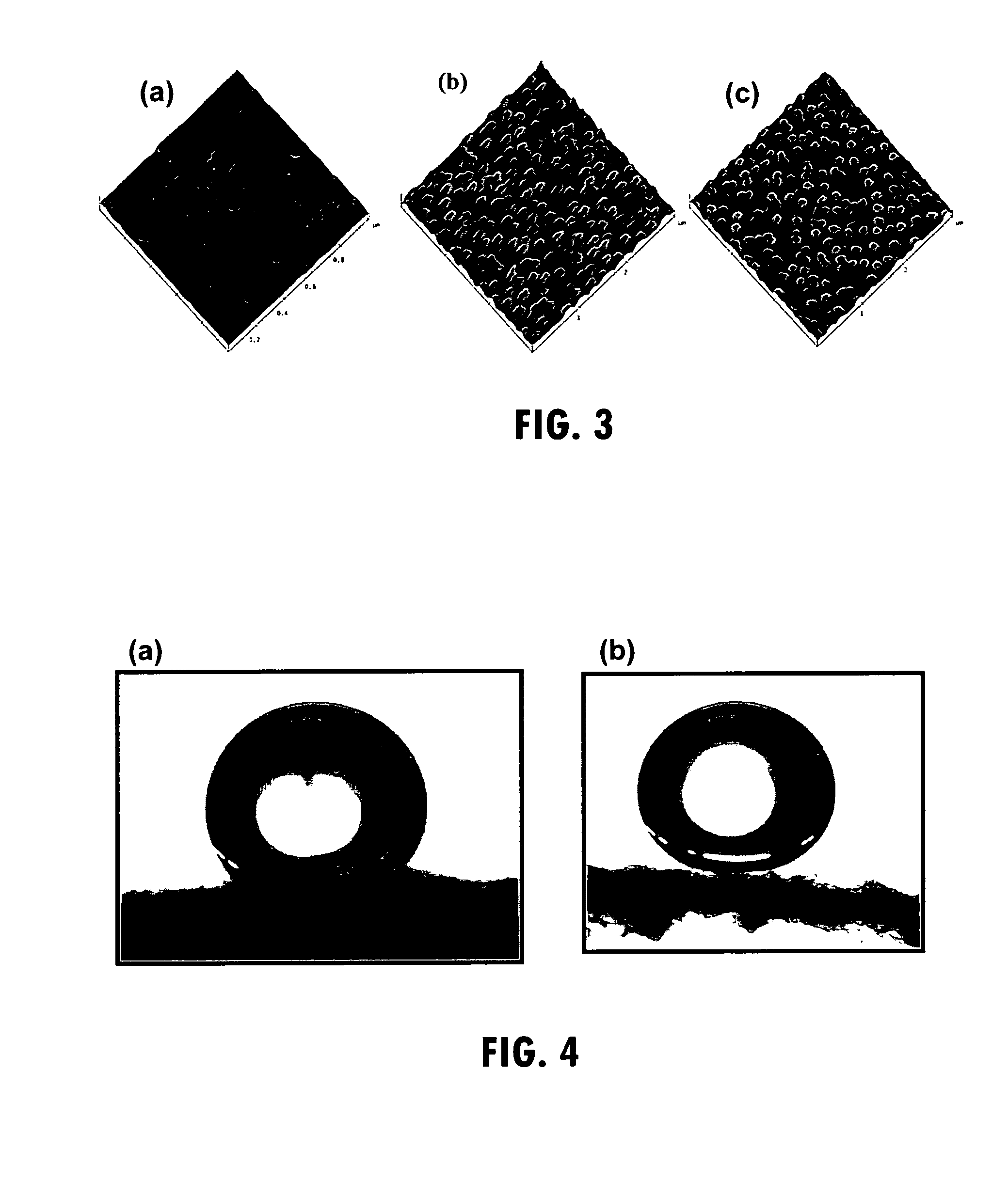 Method of manufacturing ultrahydrophobic substrates