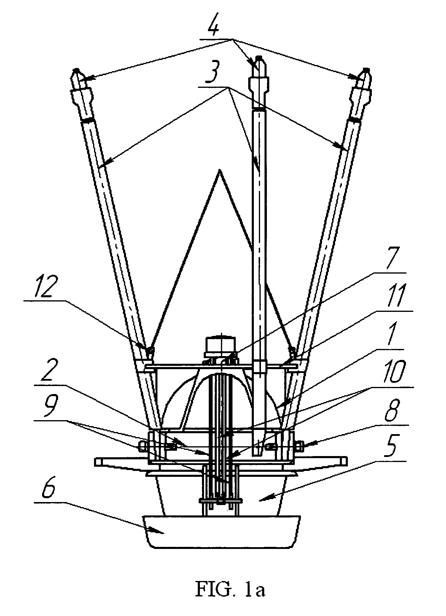 Bottom system for geophysical survey (variants)