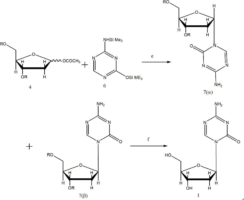 Preparation, separation and purification method of Decitabine