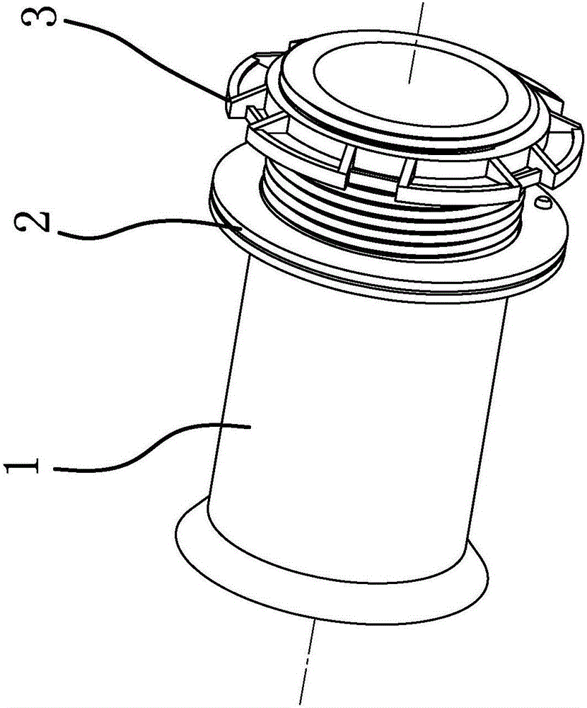 Movable joint of flat-wall pipe