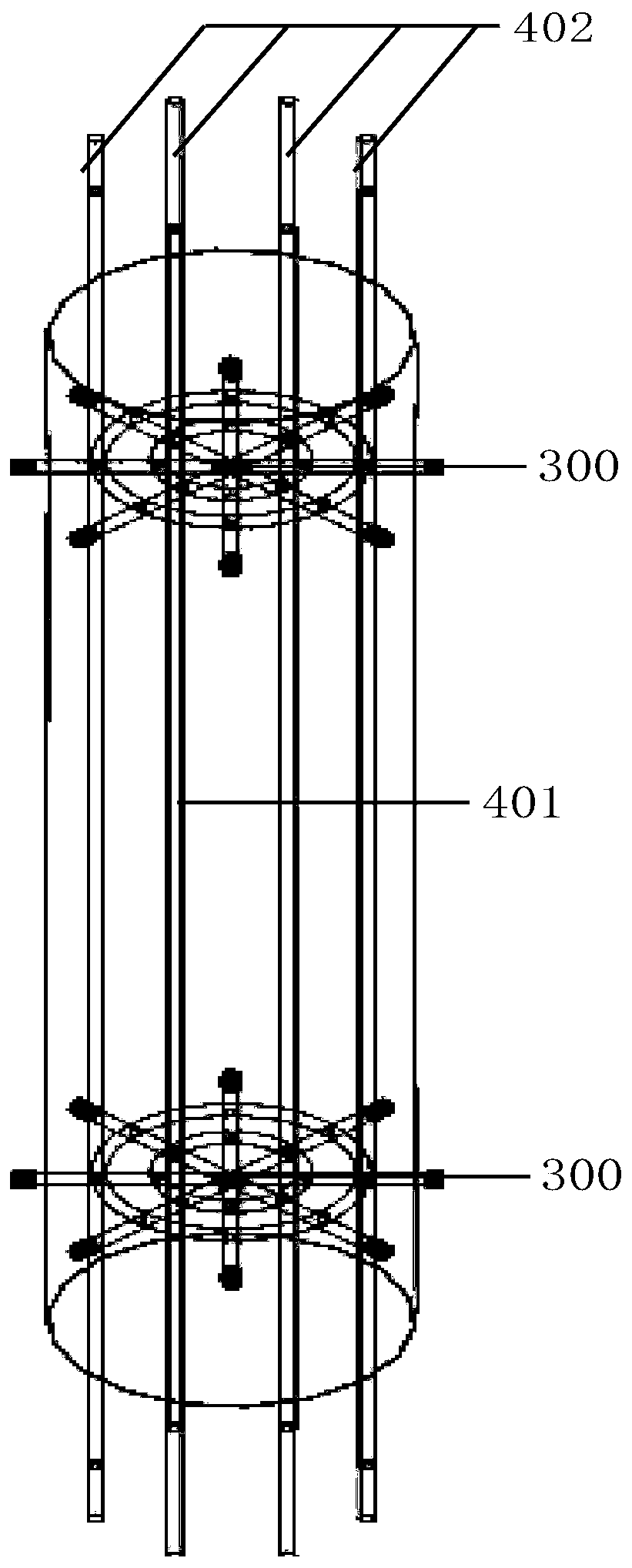 Segment prefabricated assembled pier steel member and construction method and application