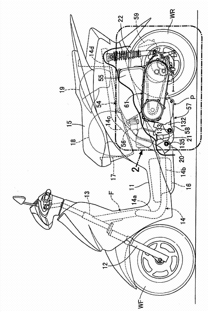 Two-wheel motorcycle