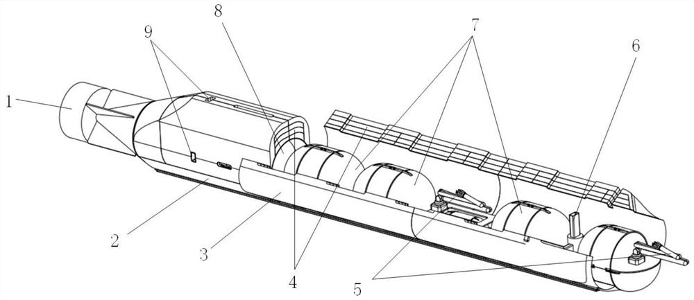 Modular underwater intelligent equipment platform