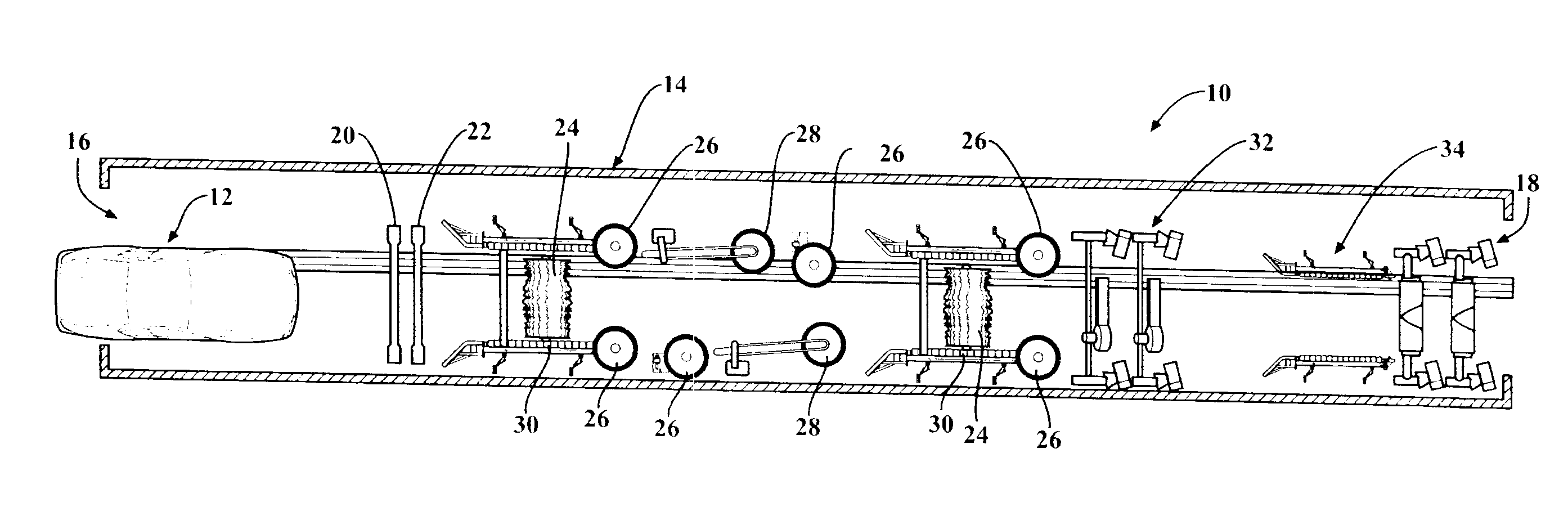 Vehicle wash component