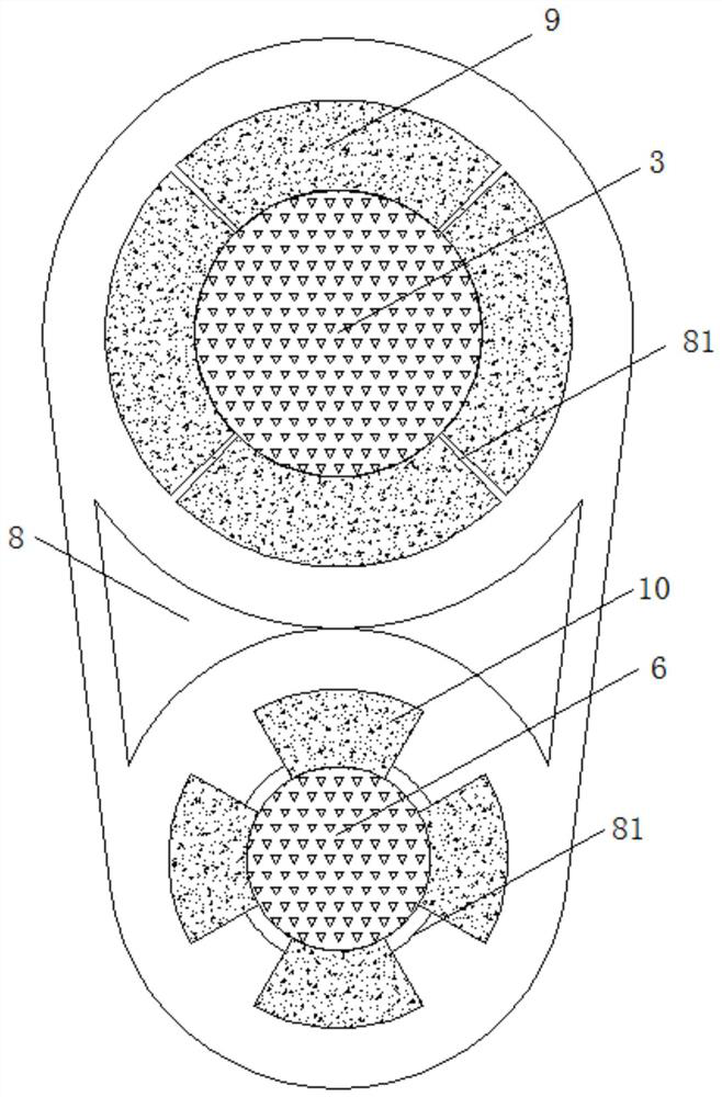 Dust removing equipment for vacuum heat collection outer pipe of solar water heater