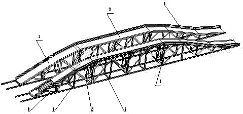 Test bench for automobile climbing capacity and differential lock performance