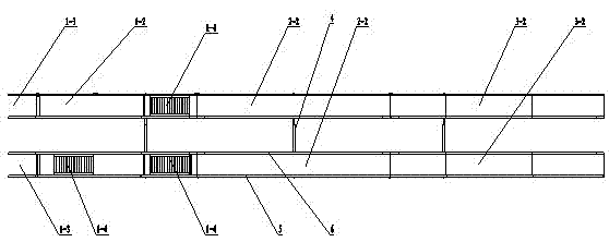 Test bench for automobile climbing capacity and differential lock performance