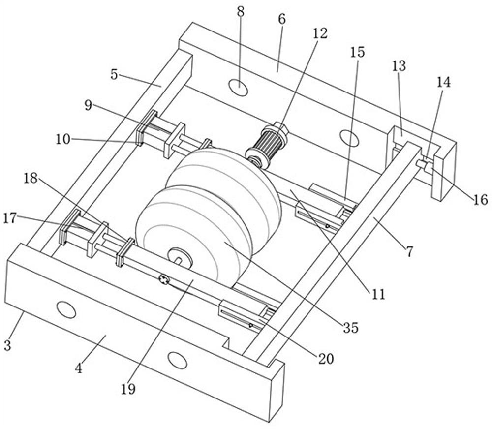 Highway Pavement Accelerated Loading Test System Cyclic Driving Device