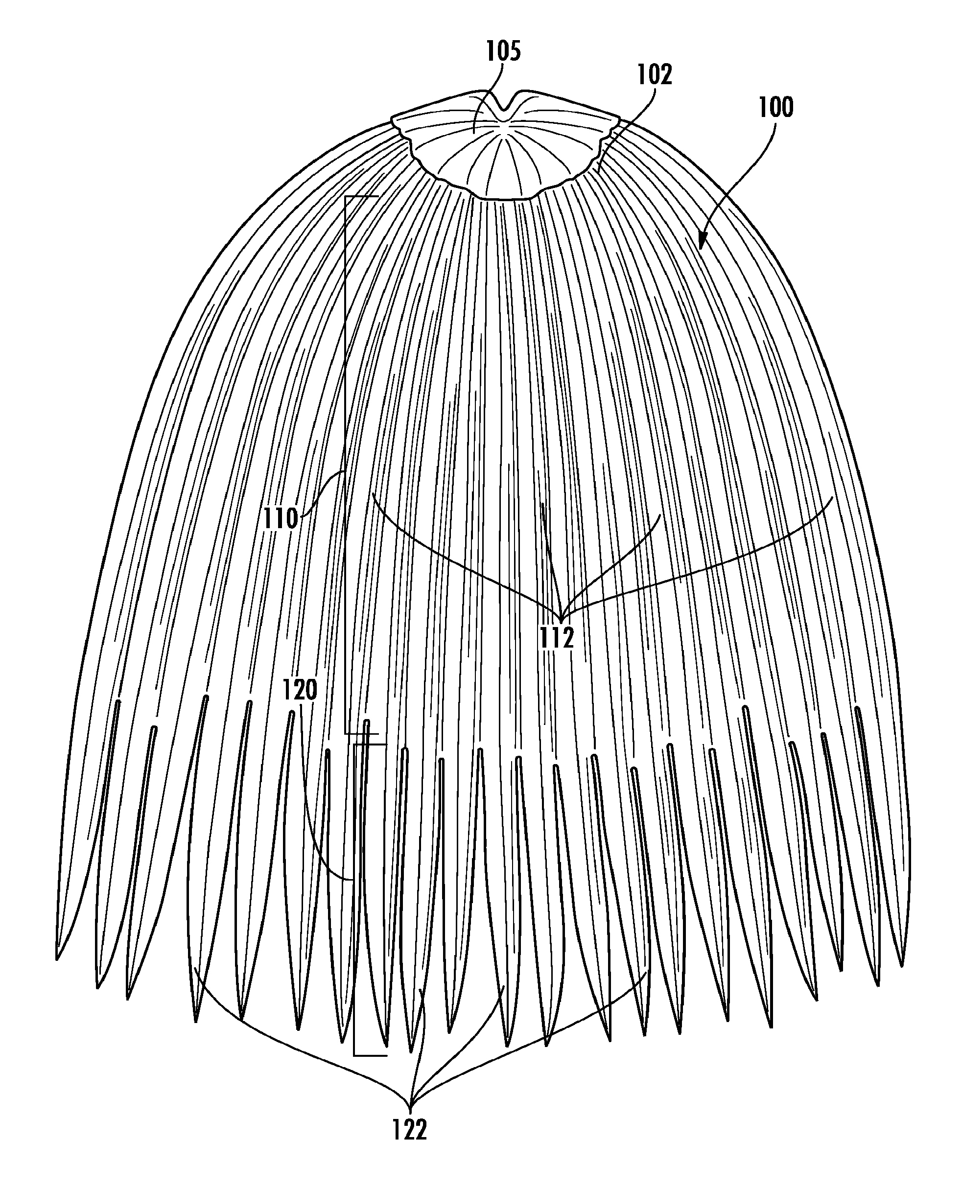 Synthetic thatch members for use as roofing material products and methods of making and using the same