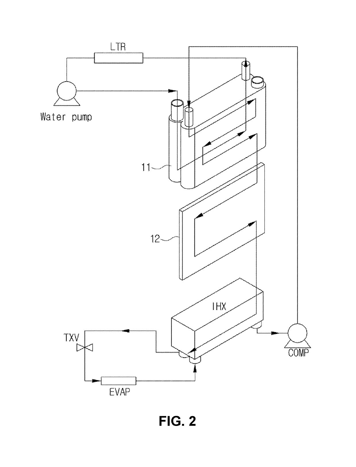 Vehicle air conditioner system