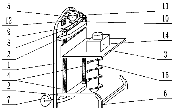 Tree pit digging machine