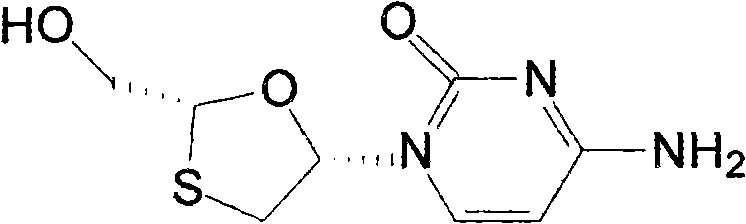 Lamivudine liposome solid preparation