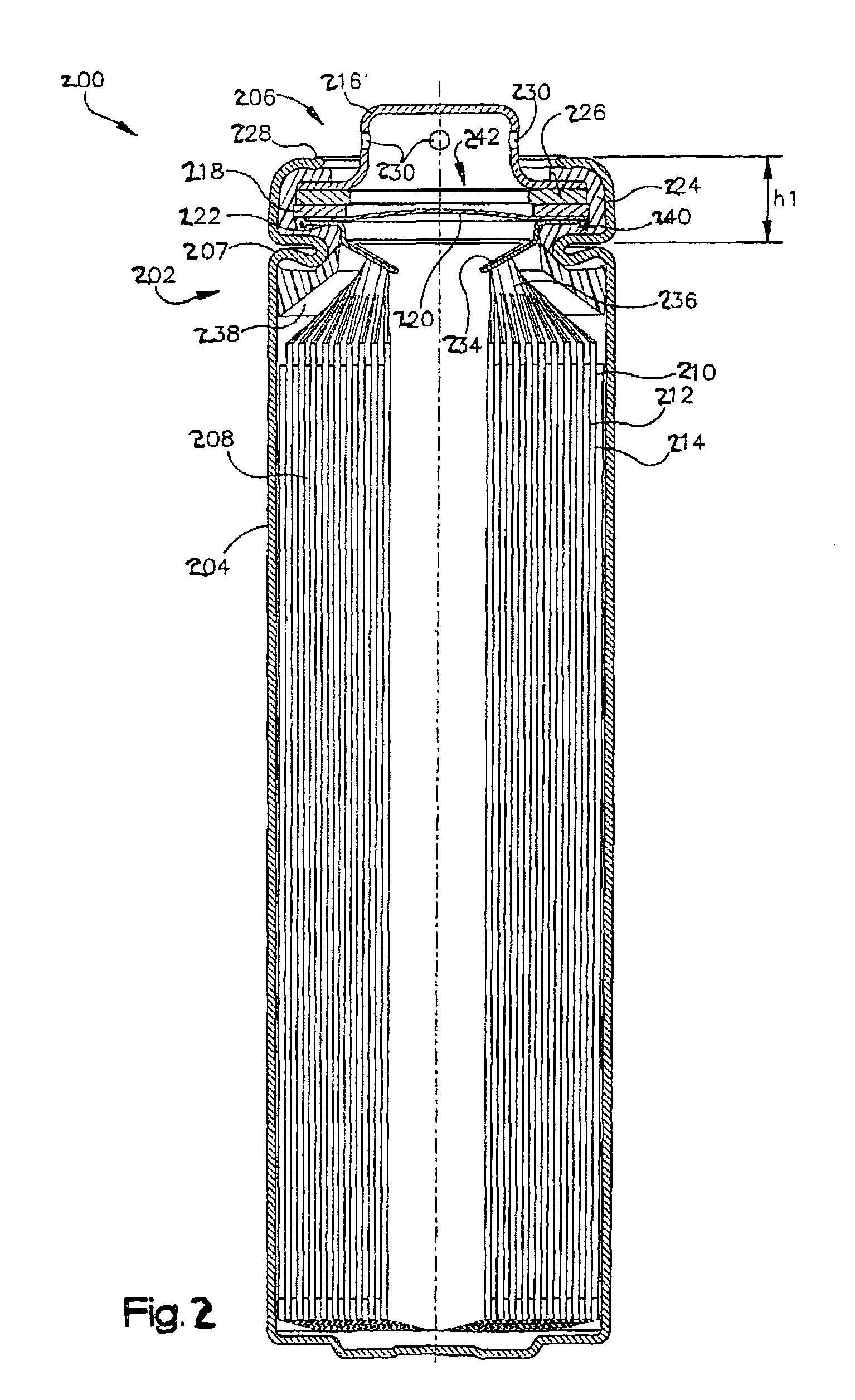 Closure vent seal and assembly