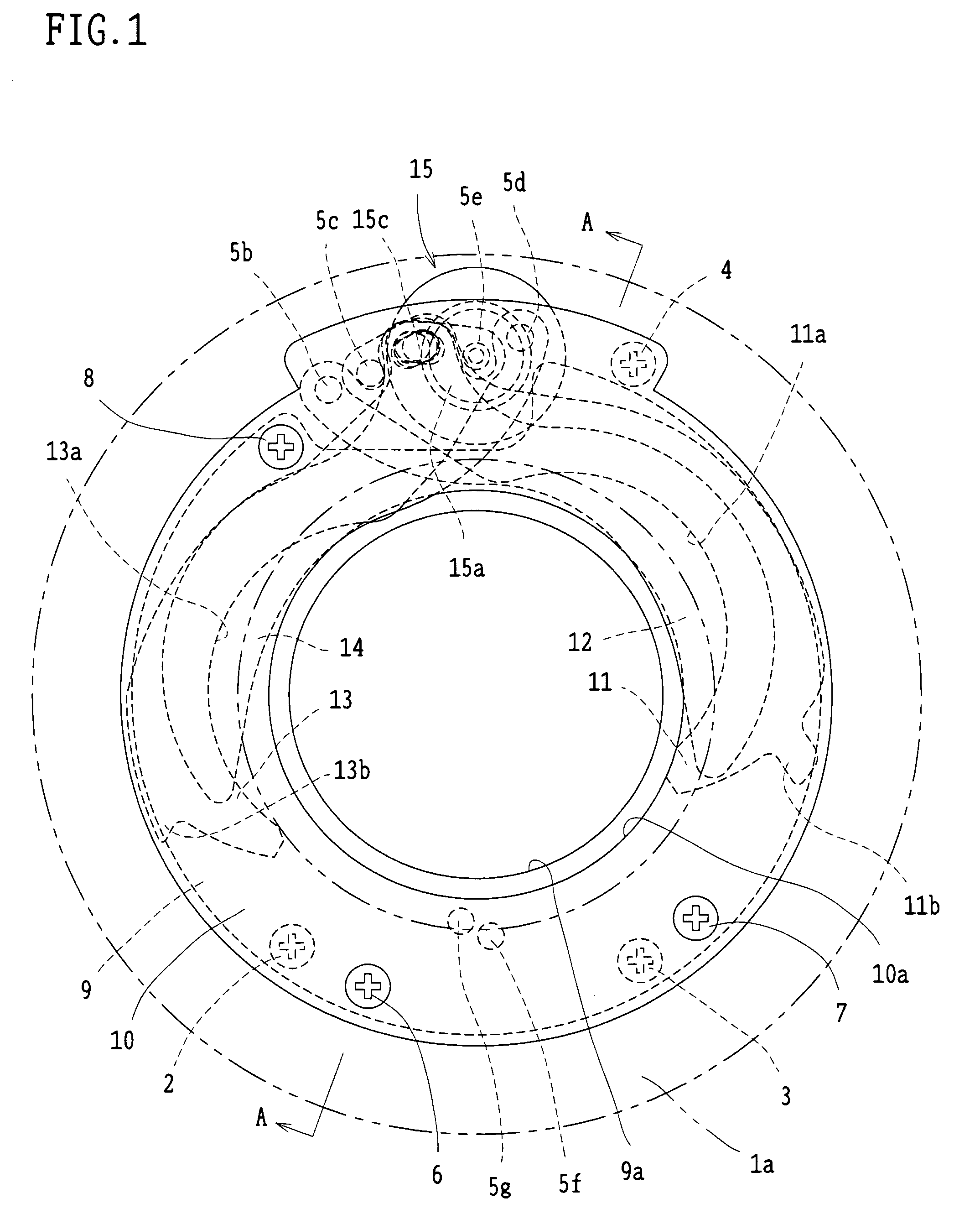 Diaphragm device for light source light adjustment