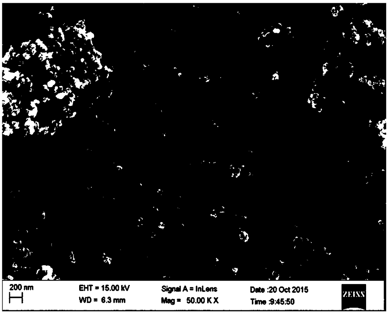 Vanadium trioxide nanoparticles and preparation method thereof