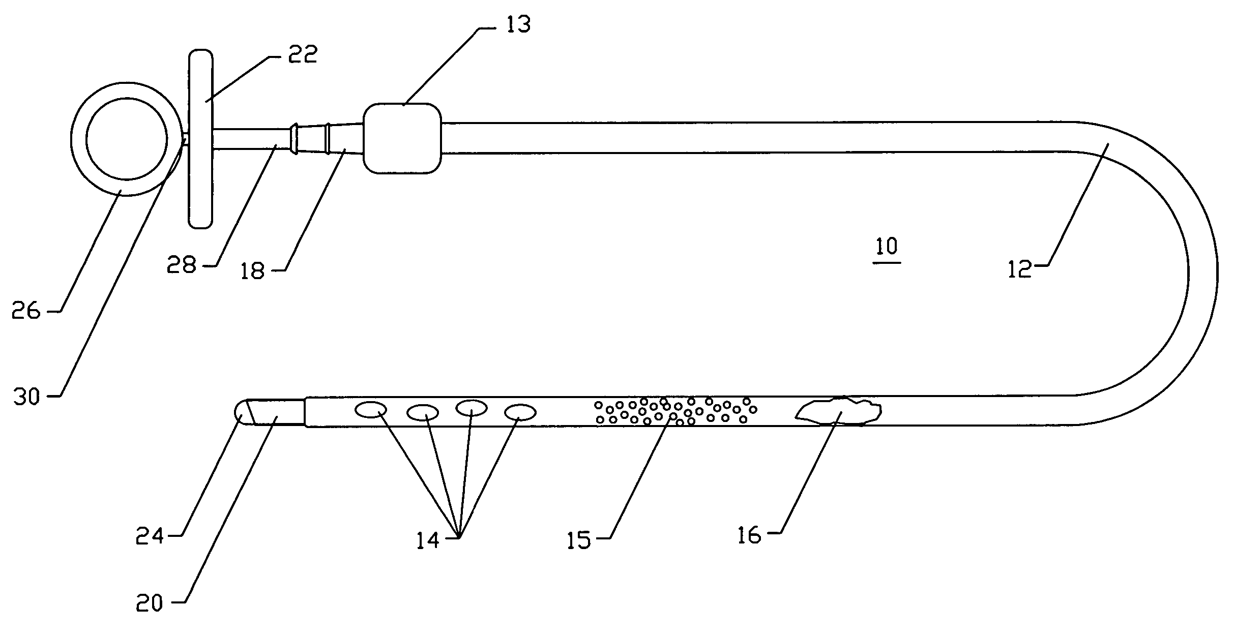 Method and apparatus for rapid deployment chest drainage