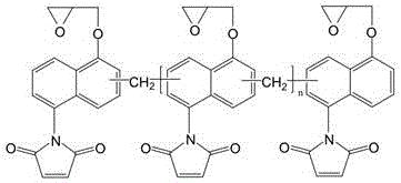 A kind of double network cross-linked epoxy resin and preparation method thereof