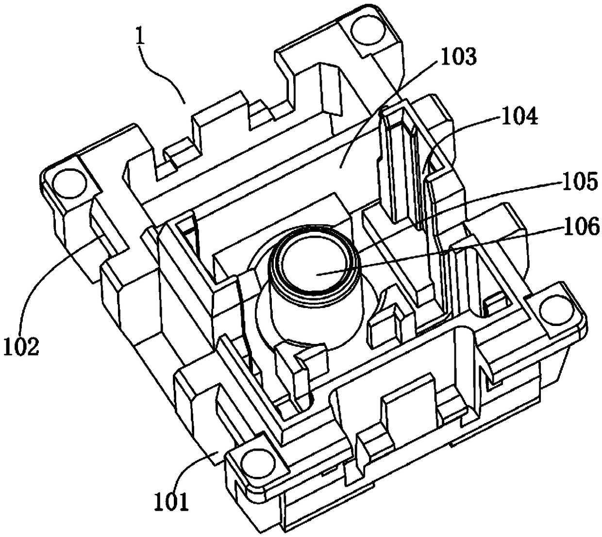 Dual-contact mechanical keyboard switch