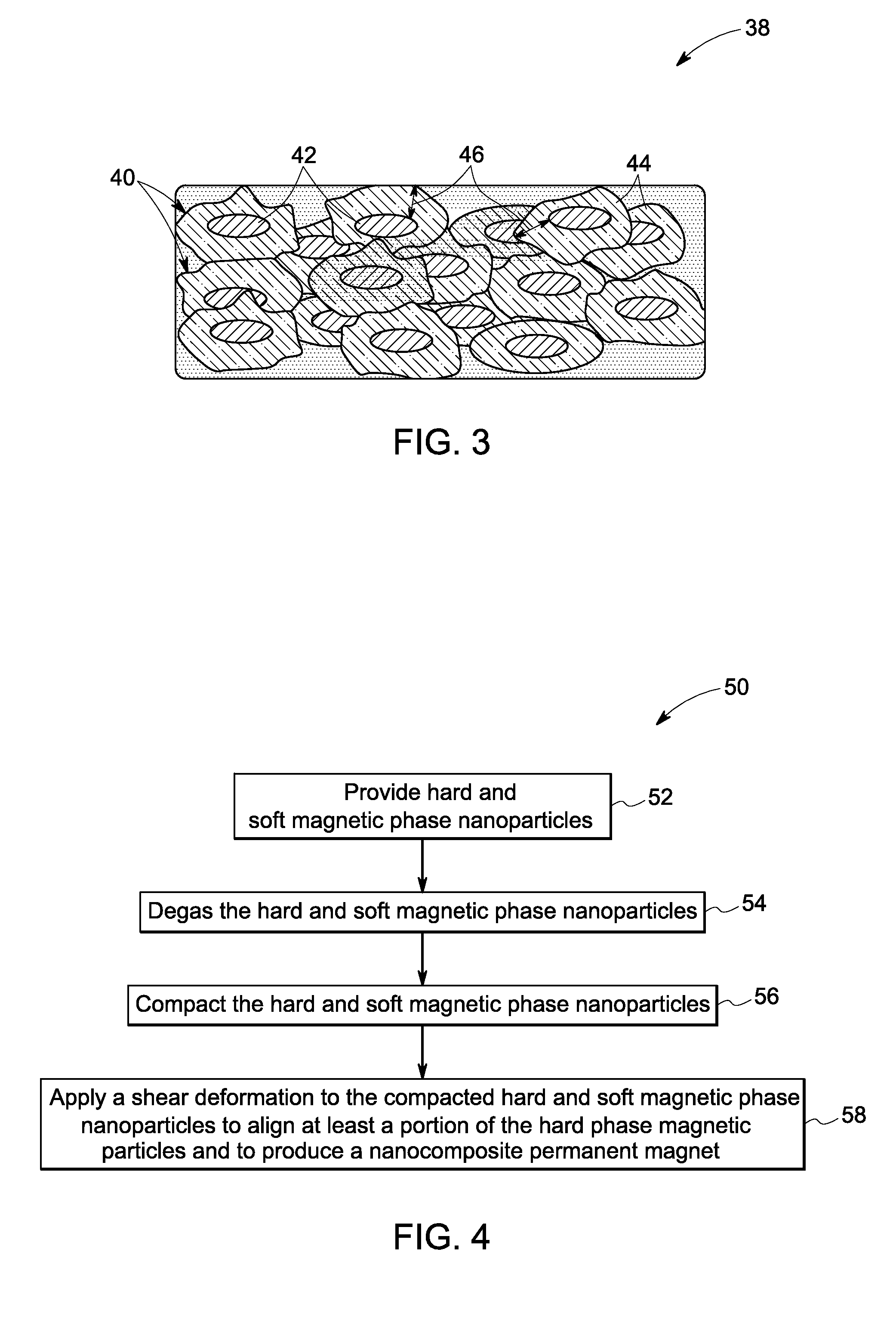 Nanocomposite permanent magnets and methods of making the same