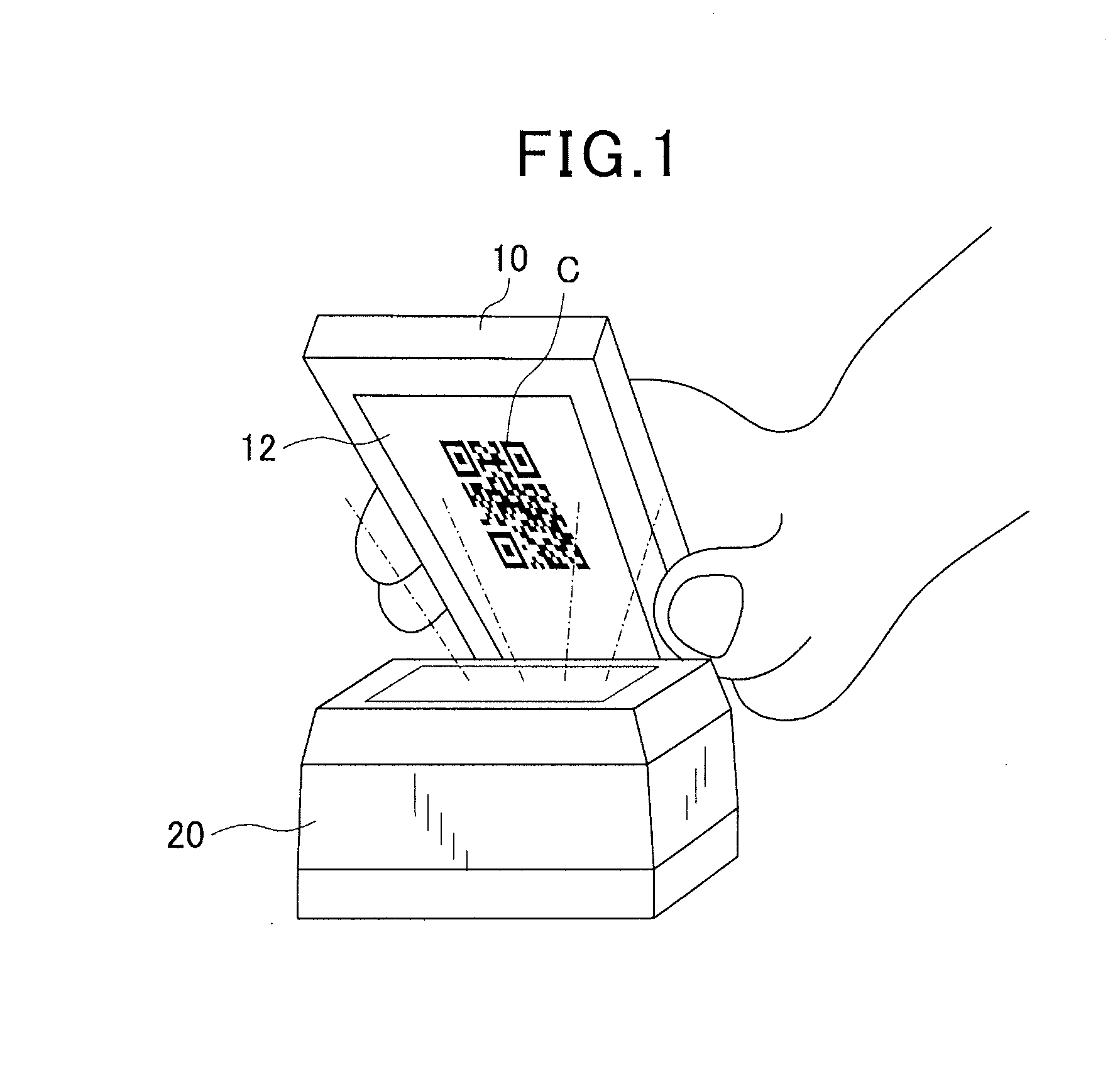 Portable Information Code Display Apparatus