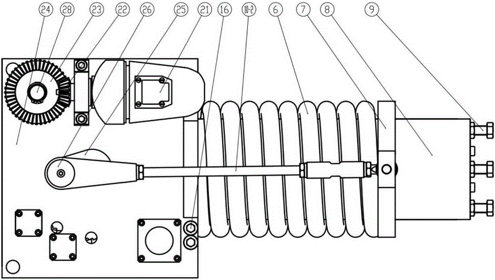 Spring operating mechanism for circuit breaker