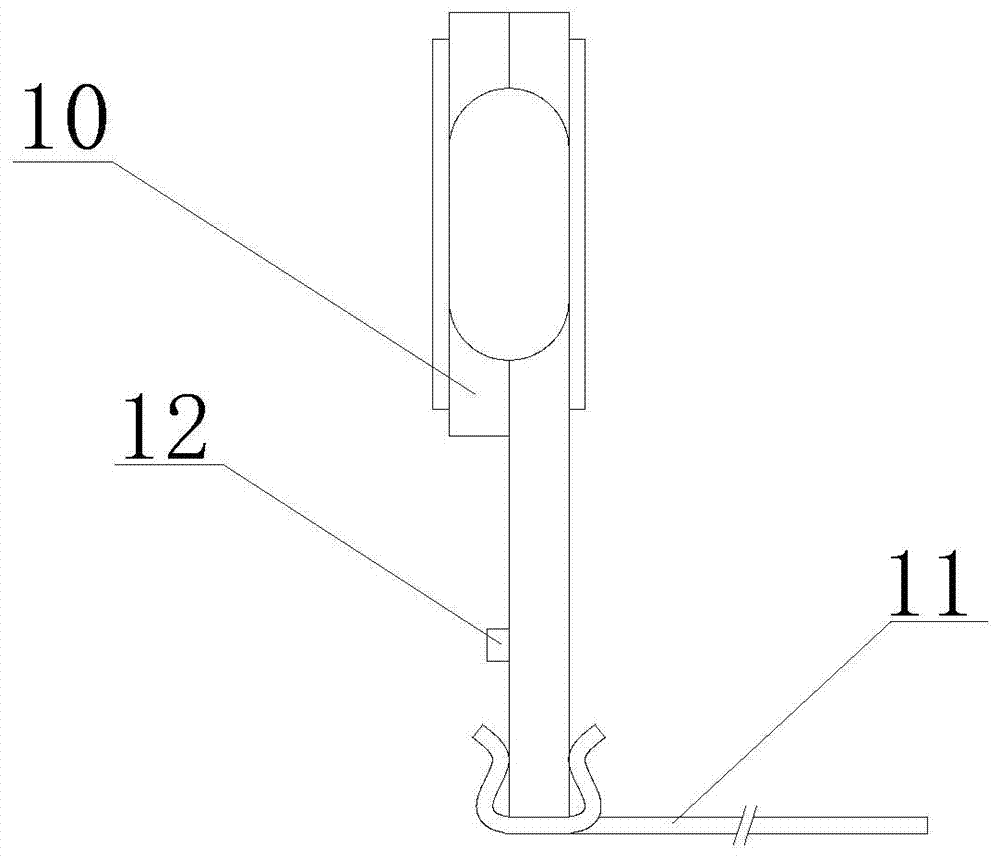 COG liquid crystal display module convenient to use