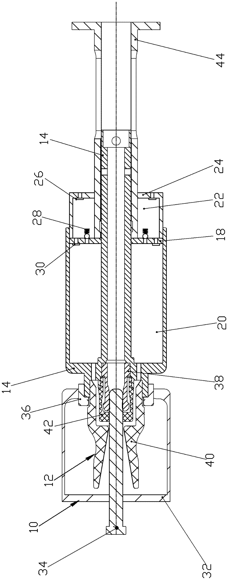 Arc extinguishing chamber of circuit breaker