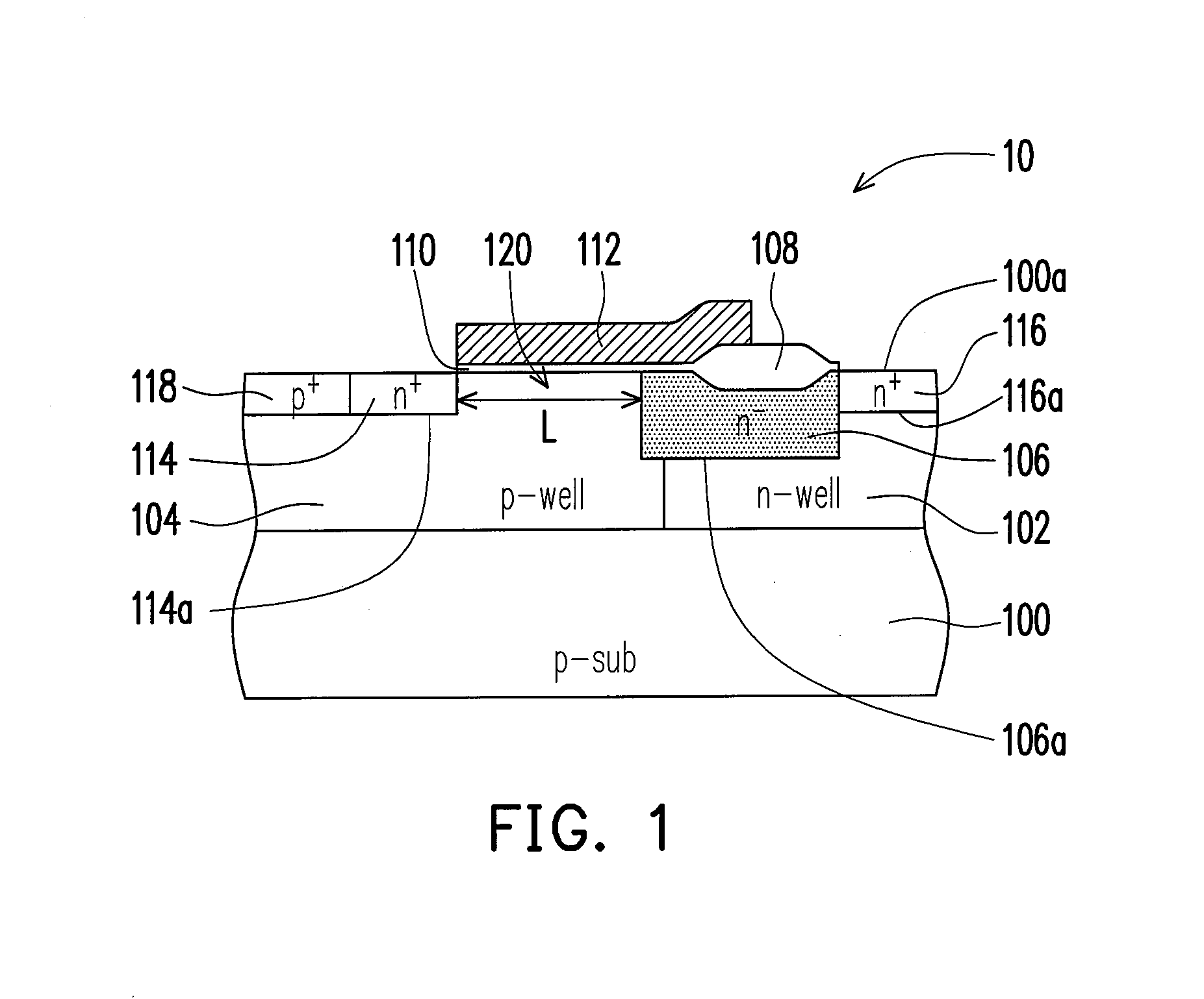 Low on-resistance lateral double-diffused mos device and method of fabricating the same