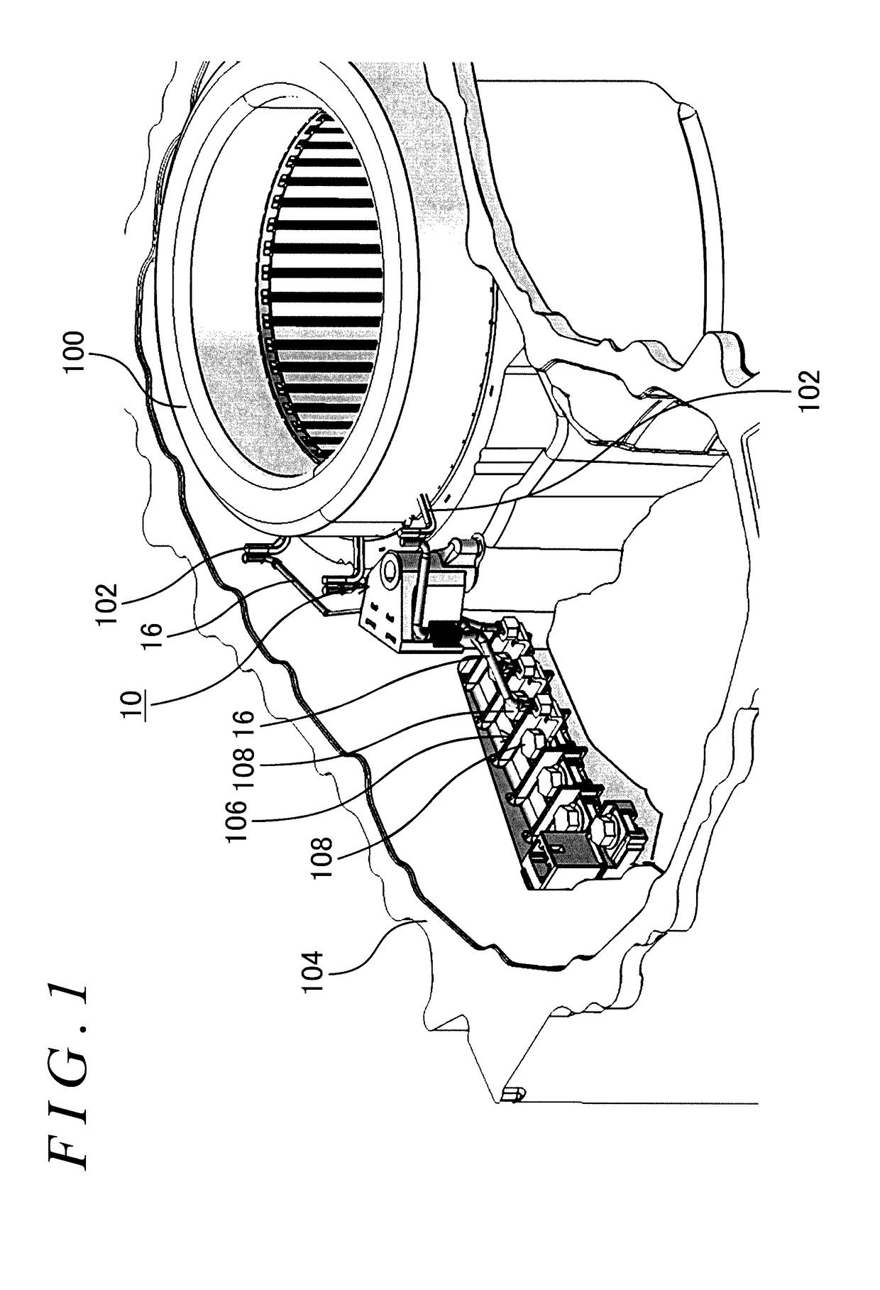 Fixture, fixing assembly, and fixation method for fixing power line to base member