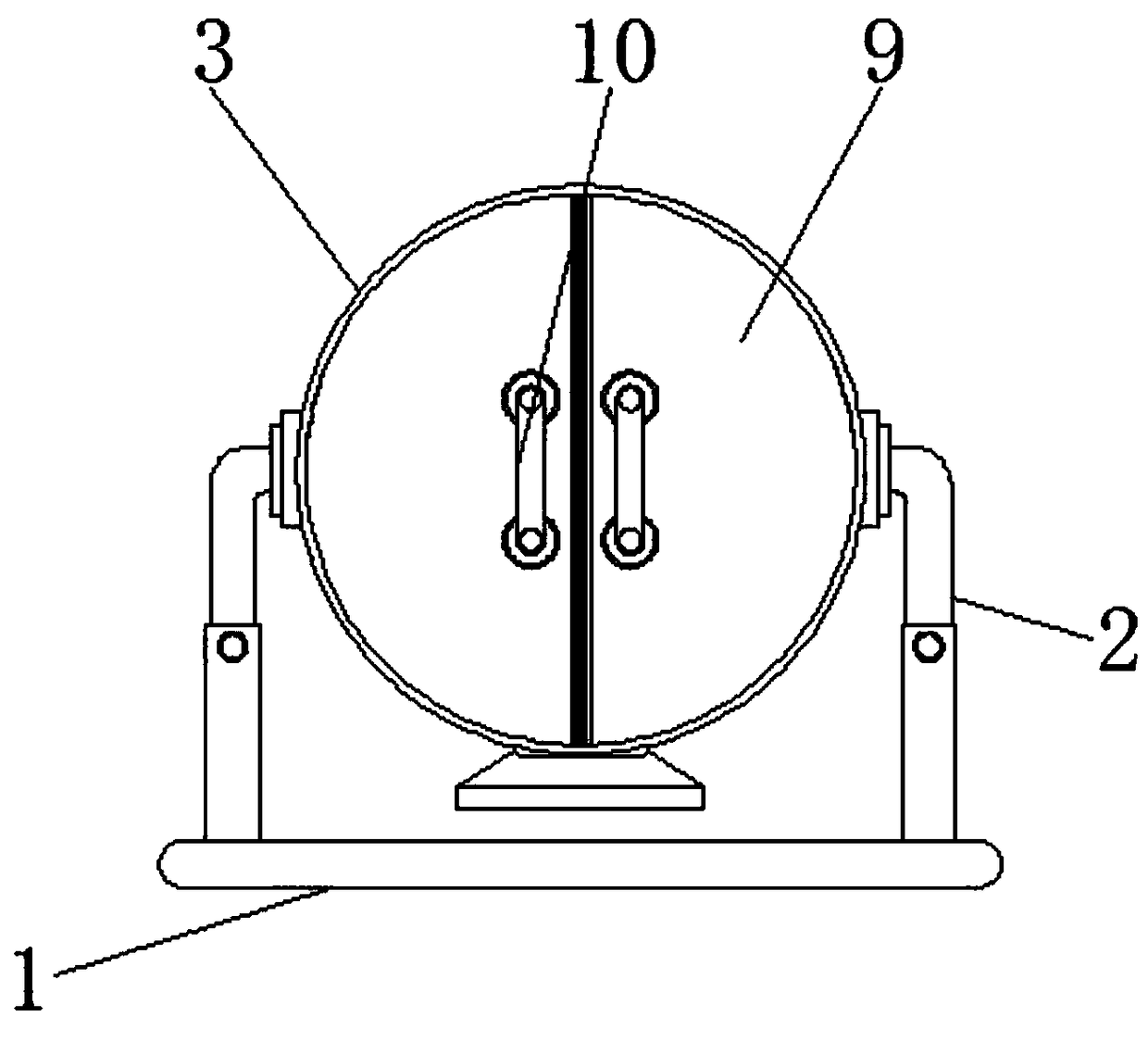 Drying device capable of uniformly drying yellow croaker fillets