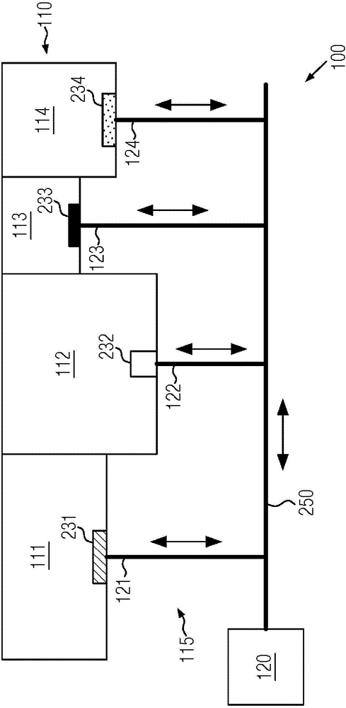 Cooling system for container treatment assemblies