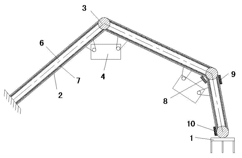 High-speed and high-accuracy magneto-rheological grease flexible manipulator connection rod and multi-connection-rod manipulator system