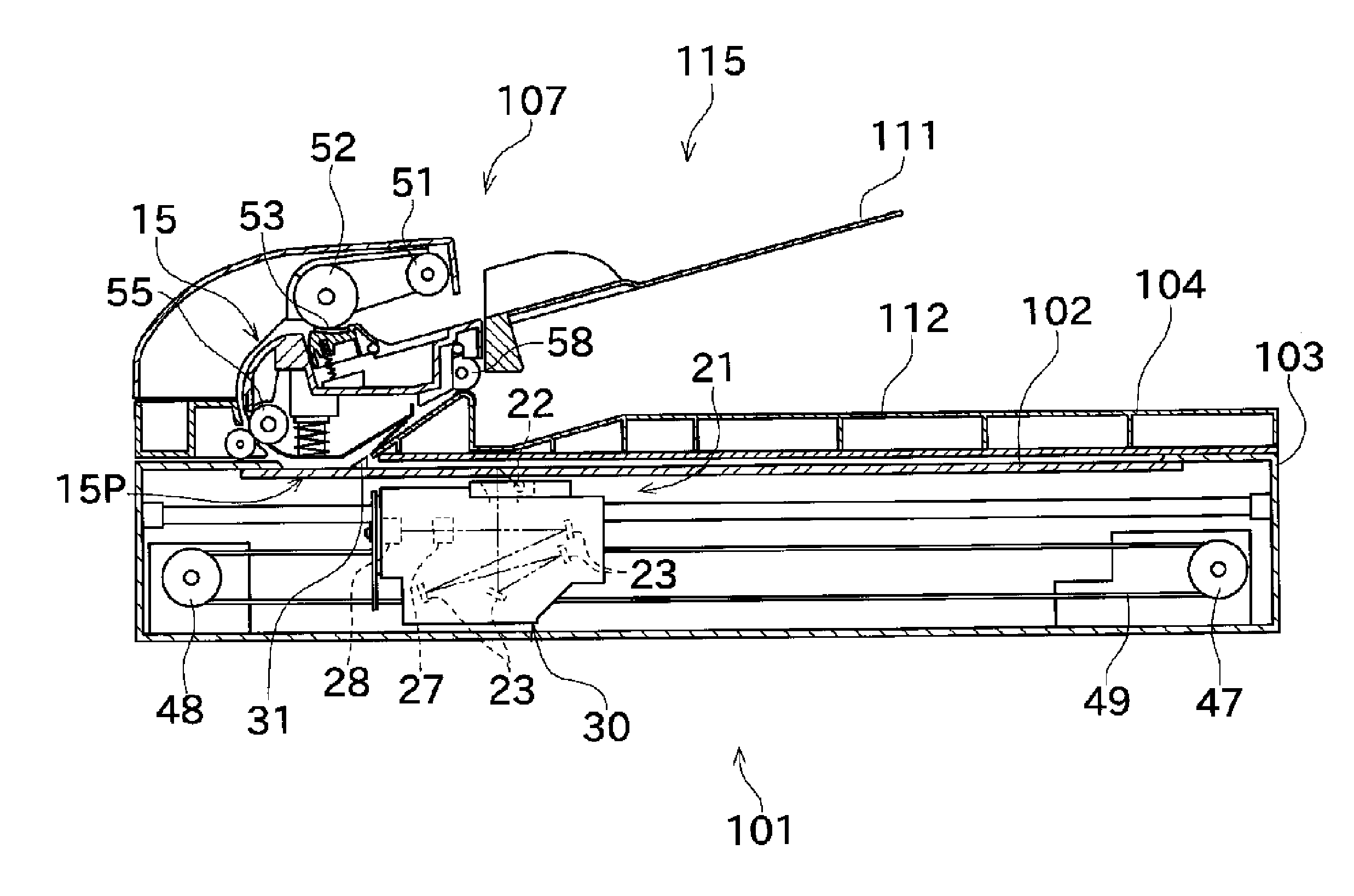 Image processing apparatus, original document scanning apparatus, and color/monochrome determining method