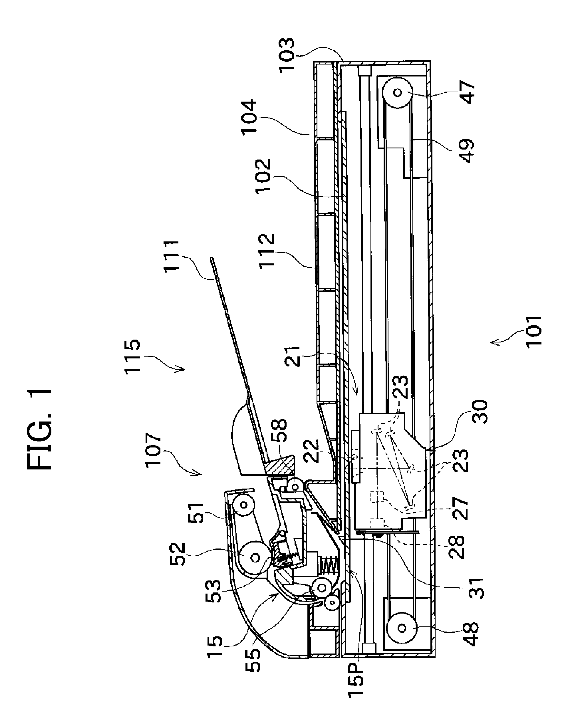 Image processing apparatus, original document scanning apparatus, and color/monochrome determining method