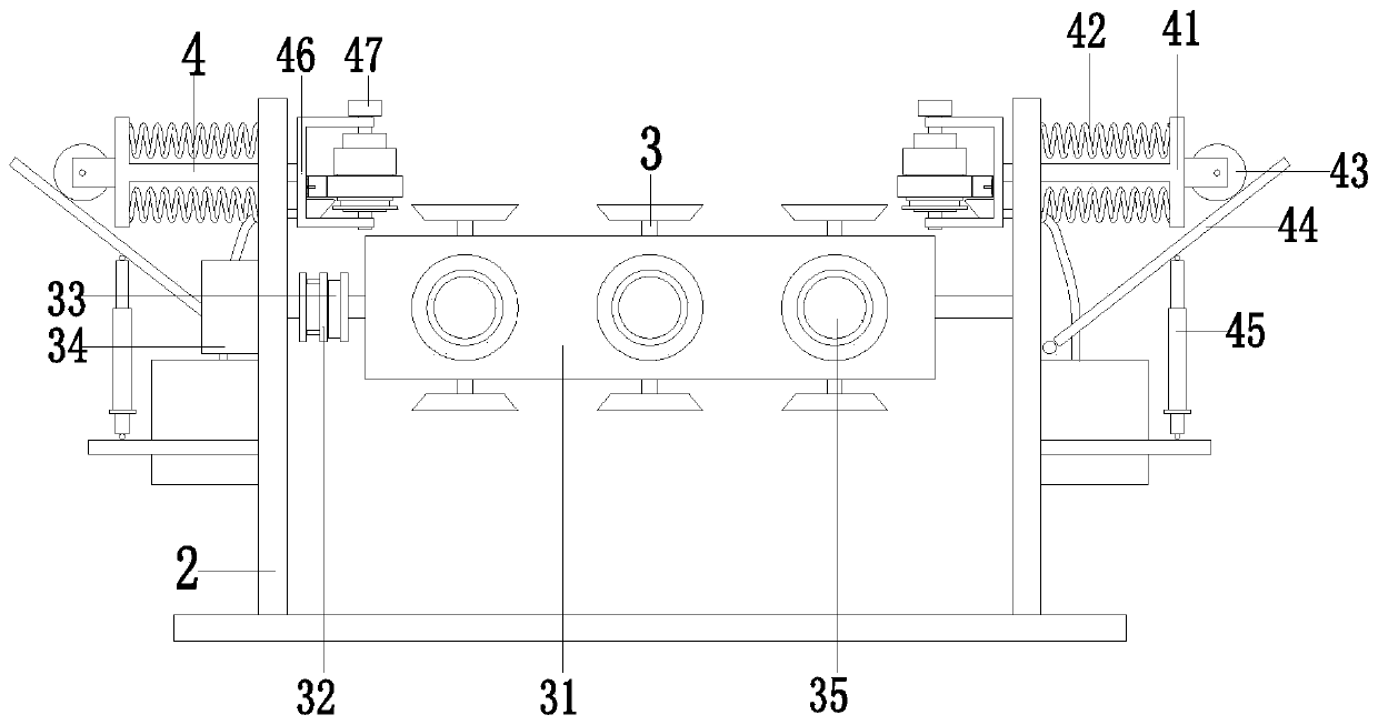 An intelligent fixture for pretreatment of single-sided galvanized steel sheet